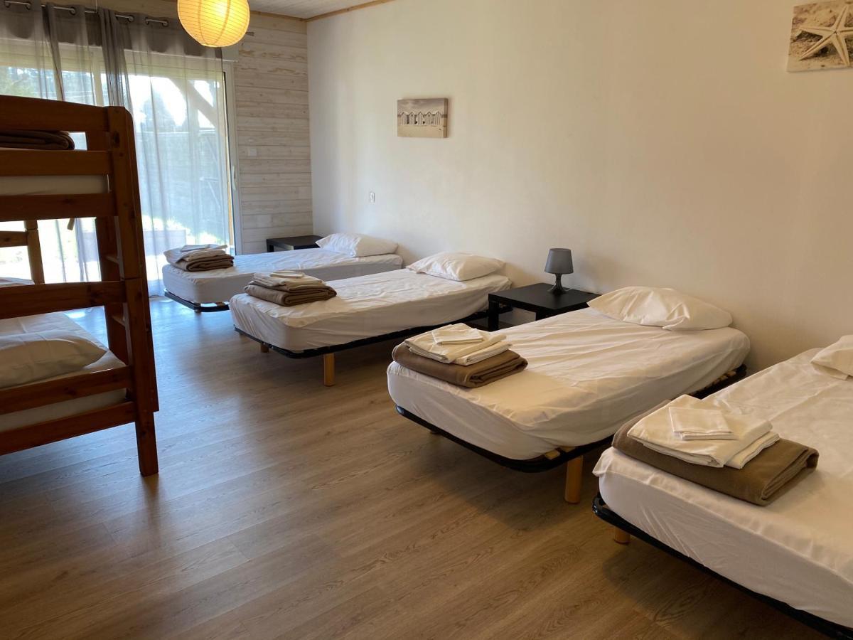 Ensemble De 3 Villas Avec Piscine Chauffee, Esprit Detente Sanguinet Exteriér fotografie