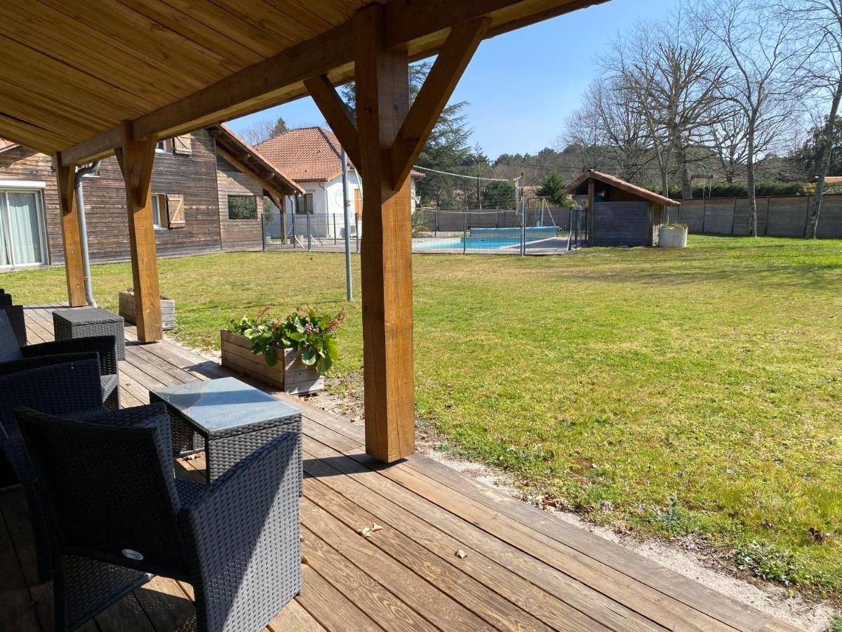 Ensemble De 3 Villas Avec Piscine Chauffee, Esprit Detente Sanguinet Exteriér fotografie